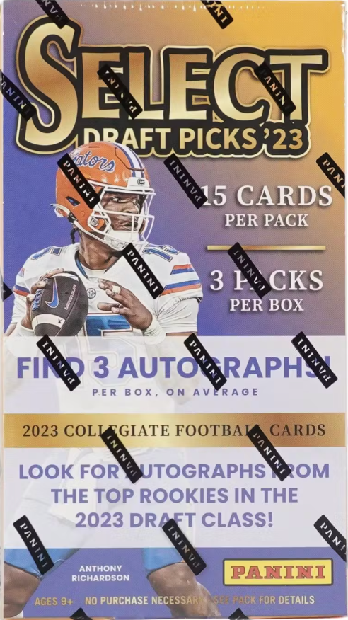 2023 Panini Select Draft Picks Football (Hobby Box)