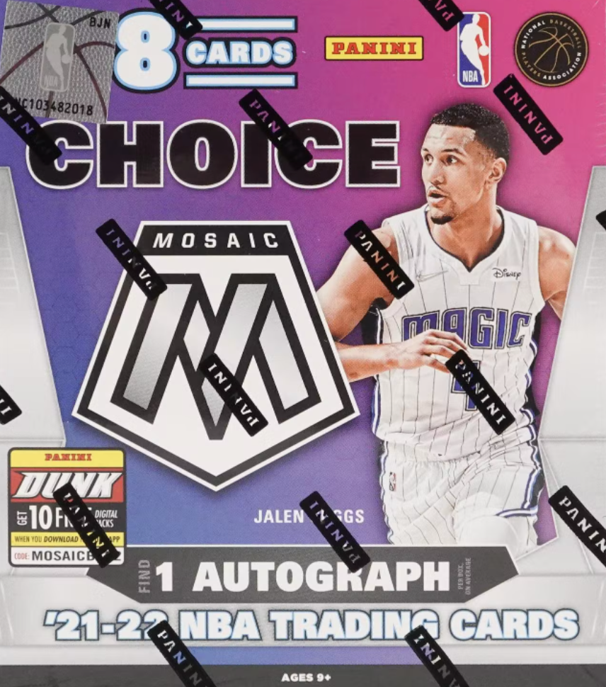 6-BOXES 2021 Mosaic Basketball Hobby -- Pick Your Team (Sunday 10