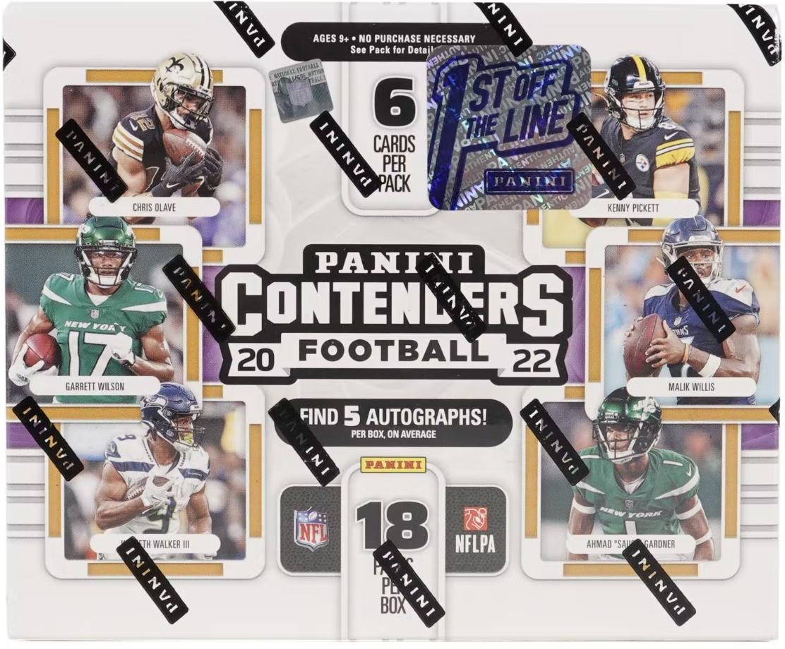 2022 Panini Certified Football 1st Off The Line FOTL Hobby Box