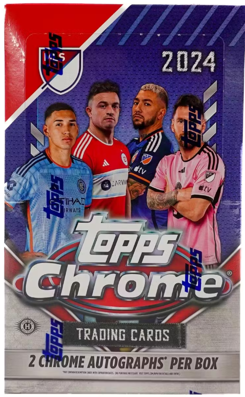 2024 Topps MLS Major League Soccer Chrome Hobby Box