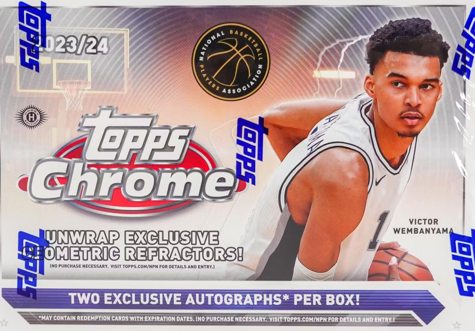 2023/24 Topps Chrome Basketball Breakers Delight Box