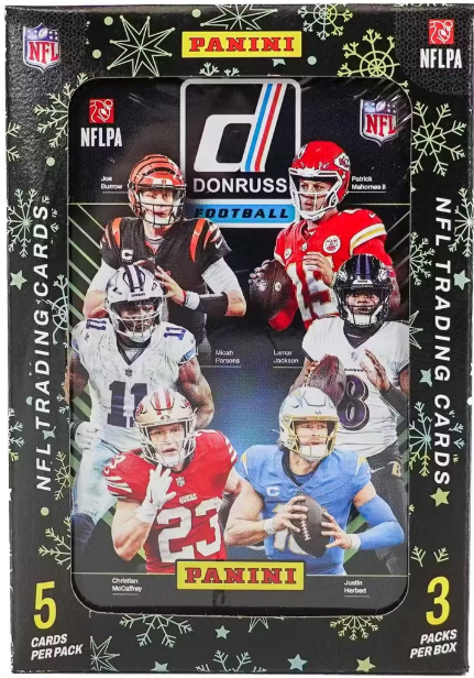 2024 Panini Donruss Football Winter Holiday Tin