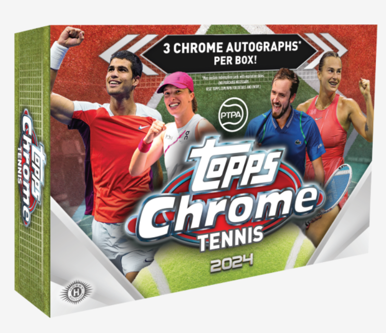 2024 Topps Chrome Tennis Breakers Delight Box