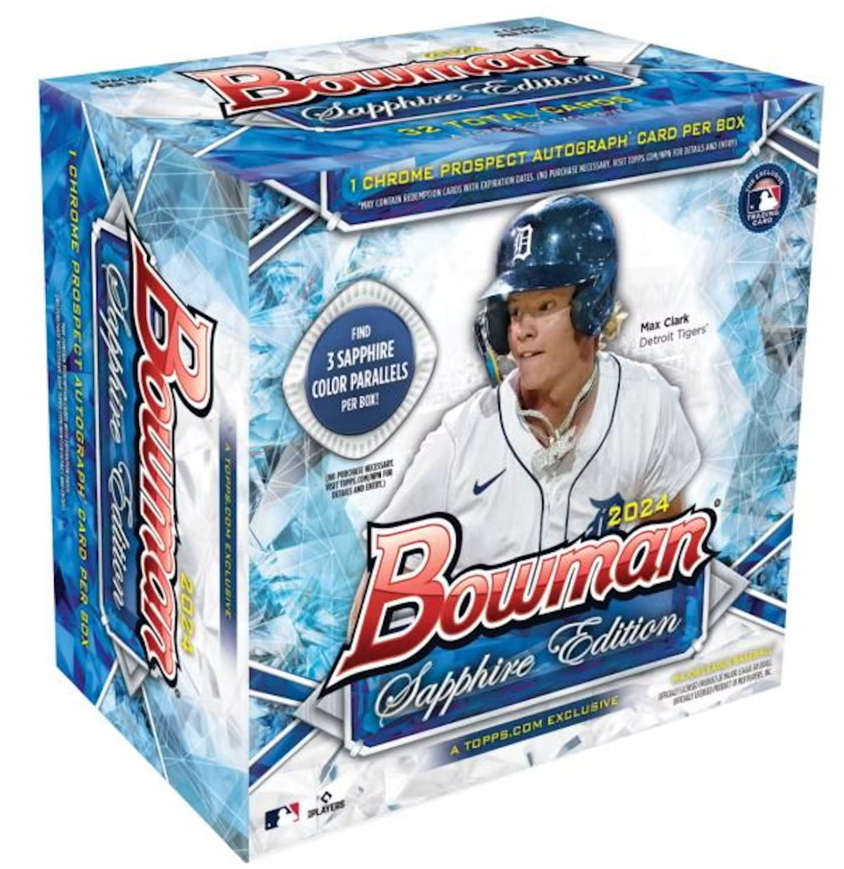 2024 Bowman Baseball Sapphire Edition Box