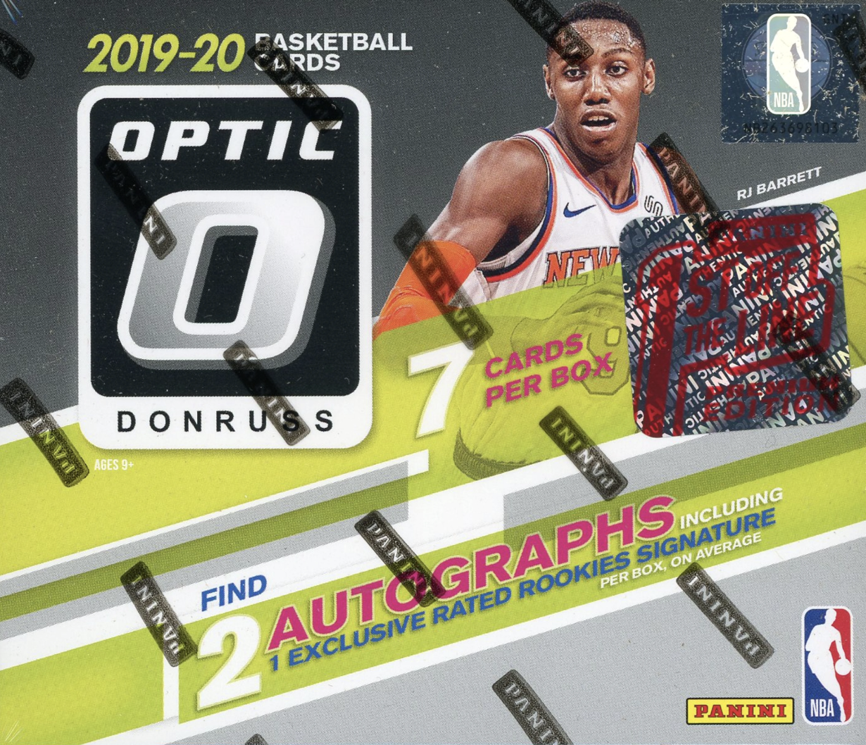 2019/20 NBA Panini Donruss Optic FOTL Box